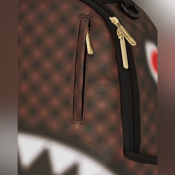 Sprayground SHARKS IN PARIS BLUR EFFECT BACKPACK rare and sold out - Picture 8 of 9